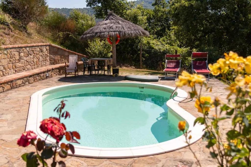 Agriturismo Con Piscina In Toscana, Tribbiano Arezzo Exterior photo